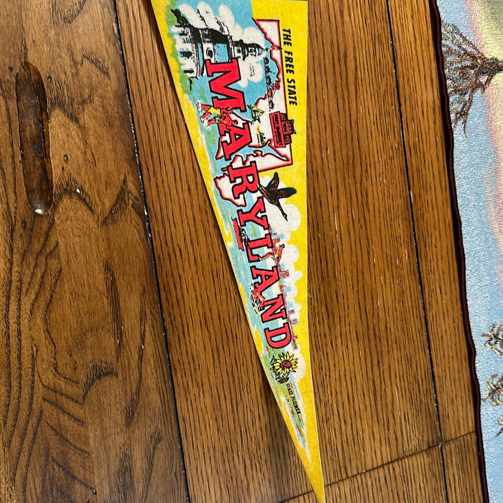 Maryland pennant.  Vintage & great condition